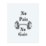 Ce tatouage temporaire représentant un haltère accrocheur, flanqué du dicton classique « No Pain No Gain » en écriture gothique, transmet une motivation pure. Idéal pour les amateurs de fitness, il allie le symbolisme de la force à une touche intemporelle et robuste.</span></p>